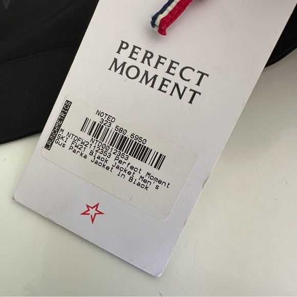 Perfect Moment Black and White Chevron Ski Jacket - Picture 10 of 16